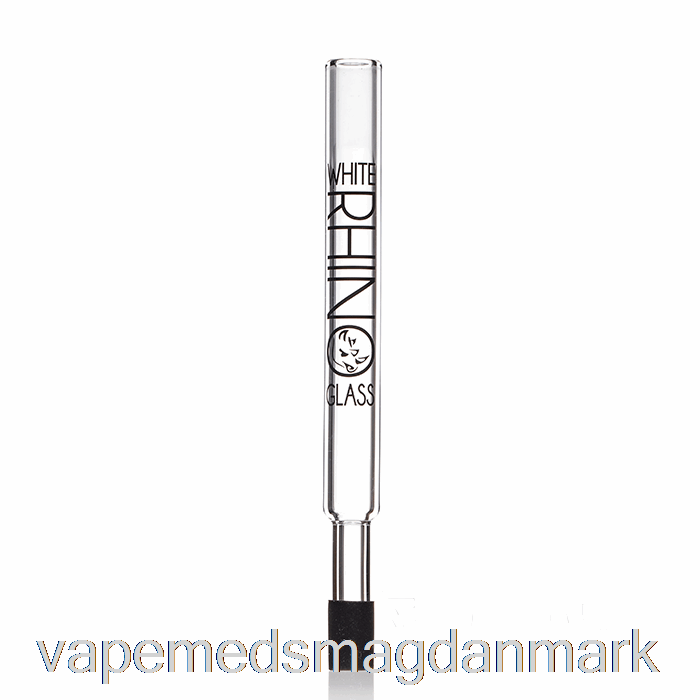 Vape Med Smag Hvidt Næsehorn Pyrex Dab Halm V2